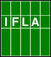 Logotipo da IFLA - International Federation of Libraries Associations and Institutions